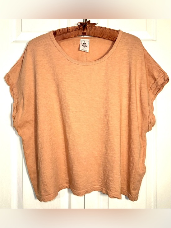 We The Free Tops - Free People We The Free You Rock Tee Peach Oversized Boxy T Shirt M